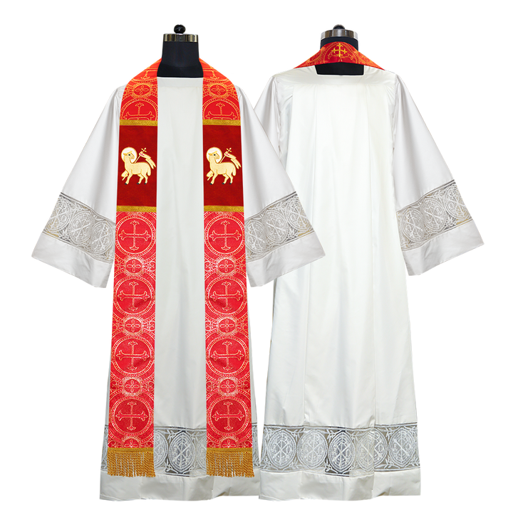 Clergy Stole with Spiritual motif