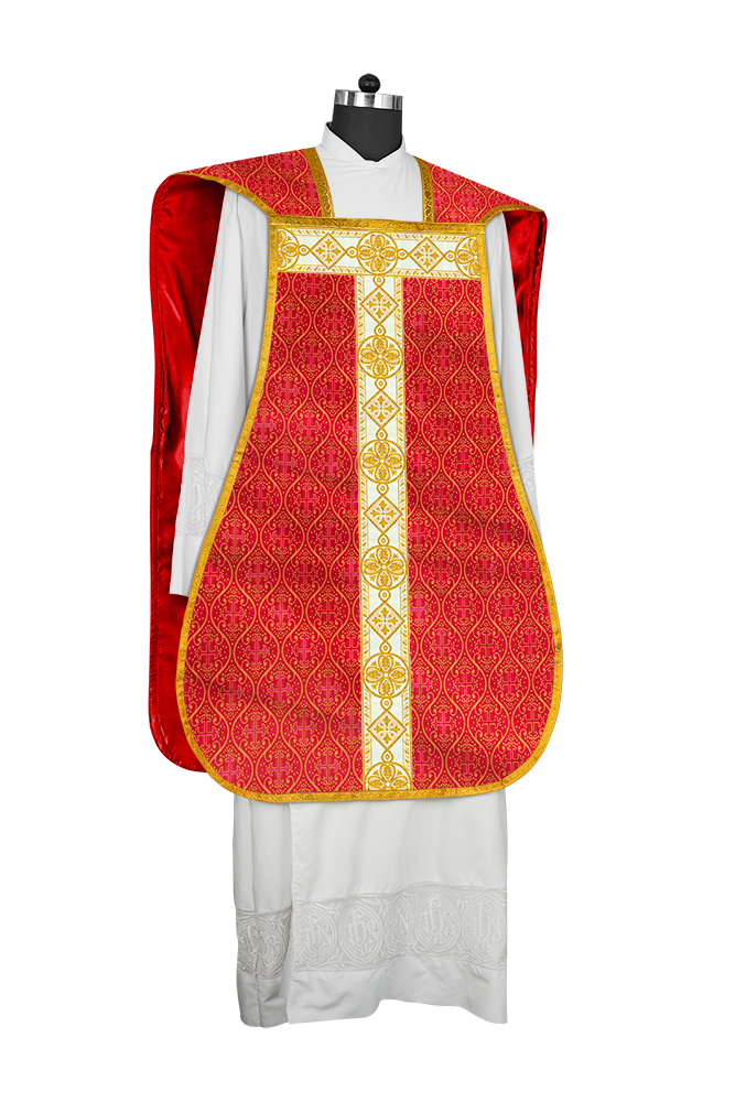 Vestimenta con espalda de violín y motivo bordado 