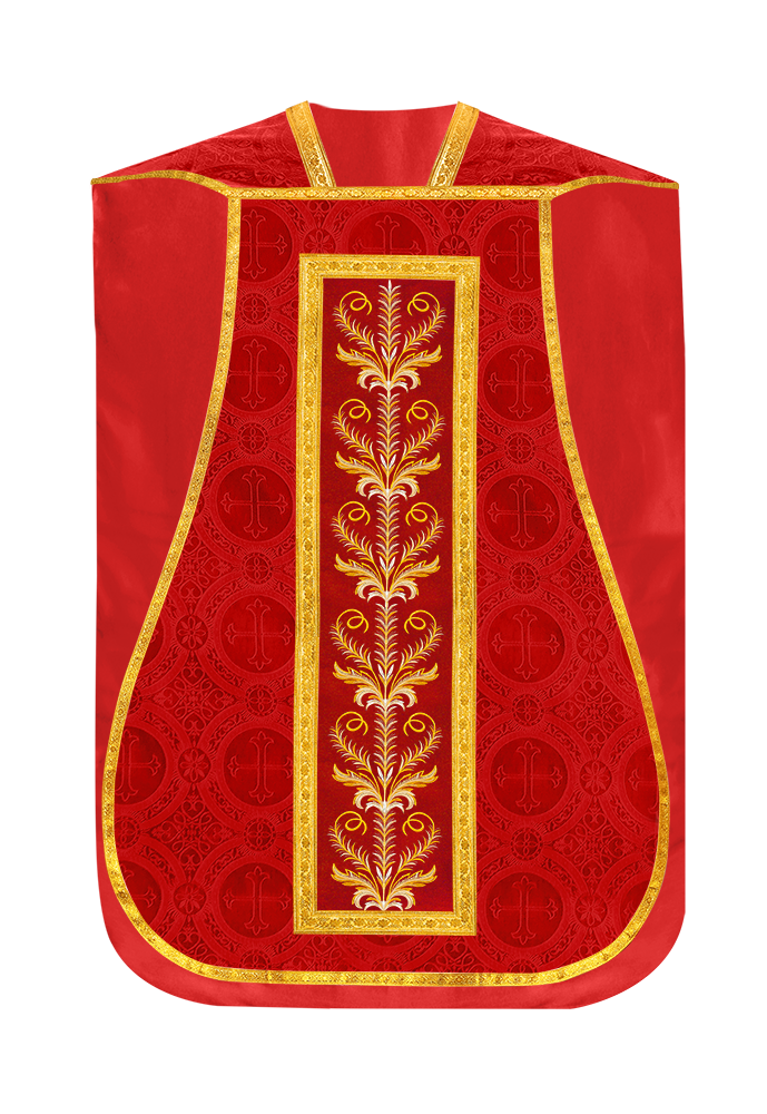 Roman Chasuble with liturgical motifs