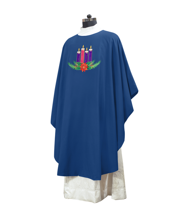 Advent Gothic Chasuble - Gloria
