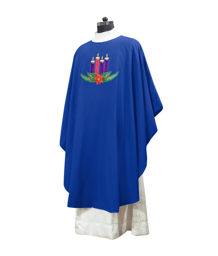 Advent Gothic Chasuble - Gloria