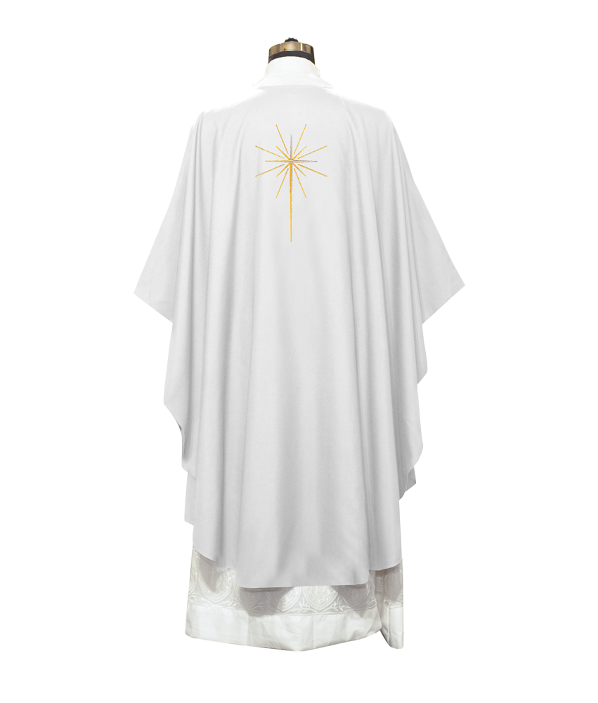 Christmas Gothic Chasuble - O Come Let Us Adore Him