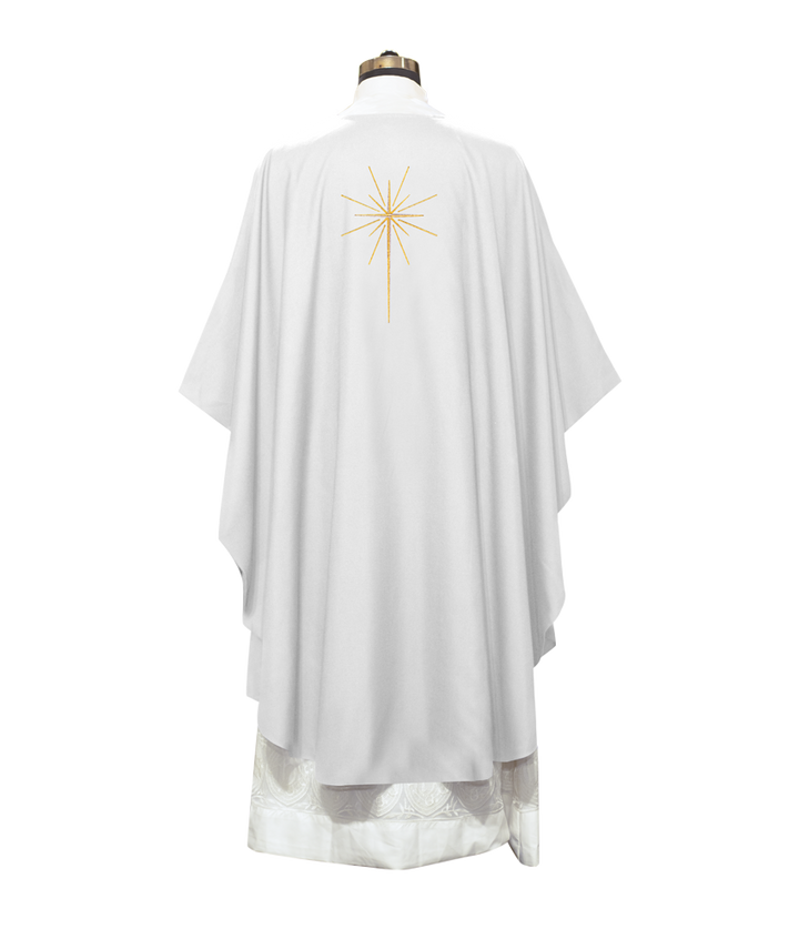 Christmas Gothic Chasuble - O Come Let Us Adore Him