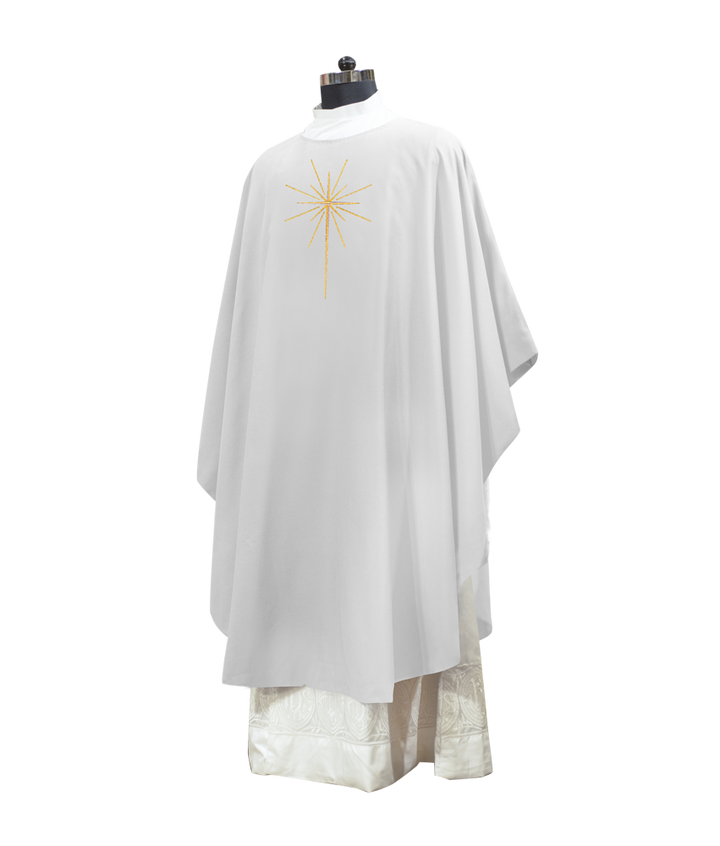 Christmas Gothic Chasuble - O Come Let Us Adore Him