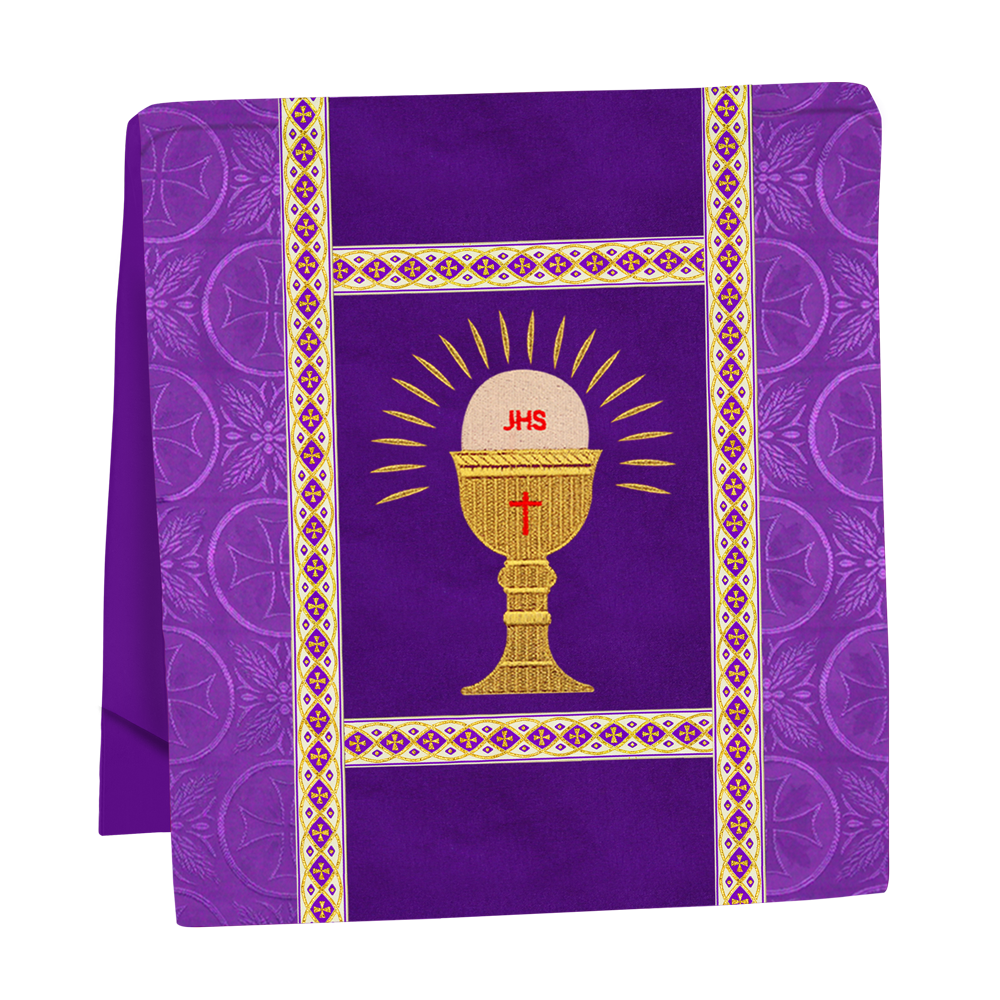 Altar Mass Set with Detailed Motif Embroidery