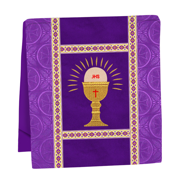 Altar Mass Set with Detailed Motif Embroidery