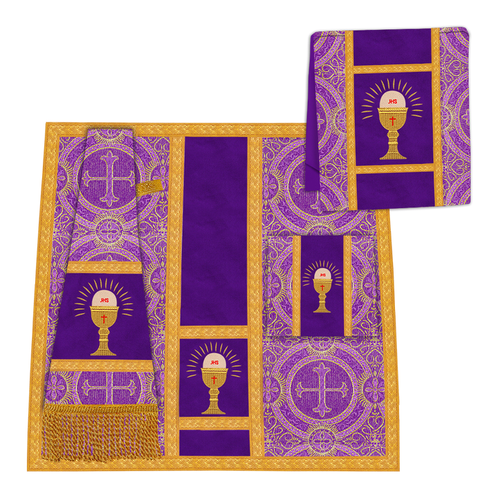 Gothic Chasuble with Cross Braided Trims