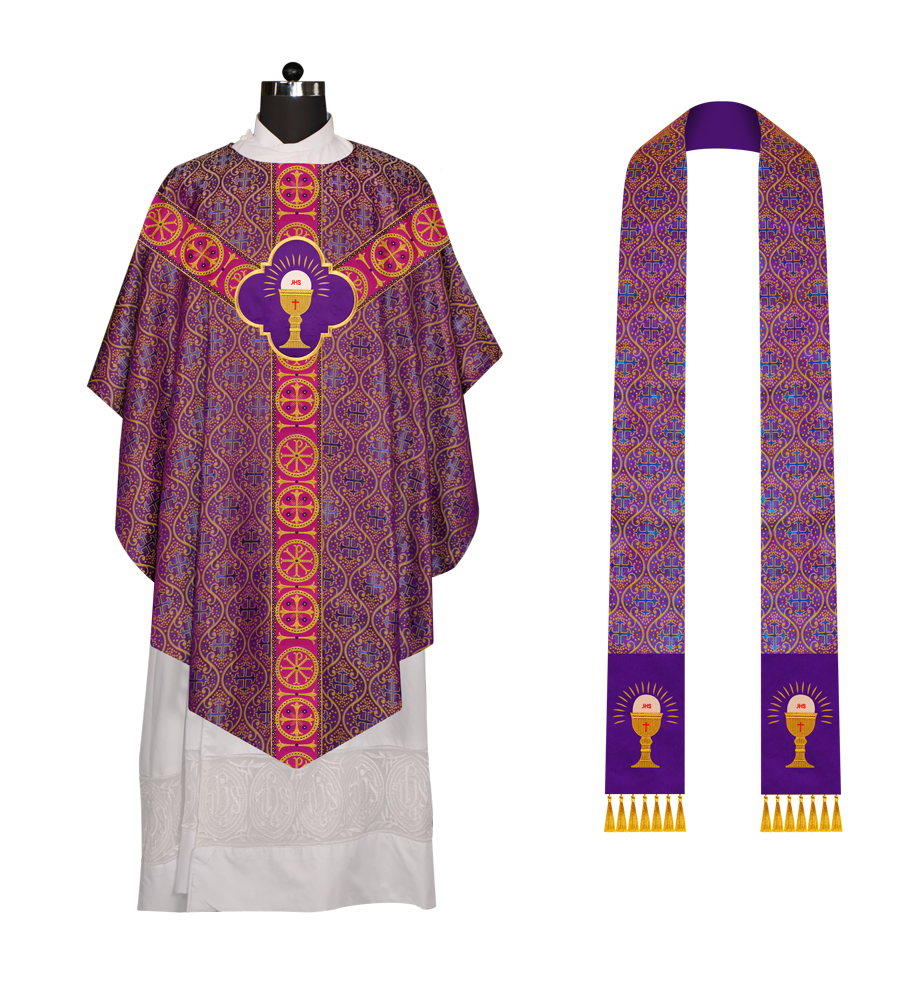 Exquisite Pugin chasuble with Orphrey