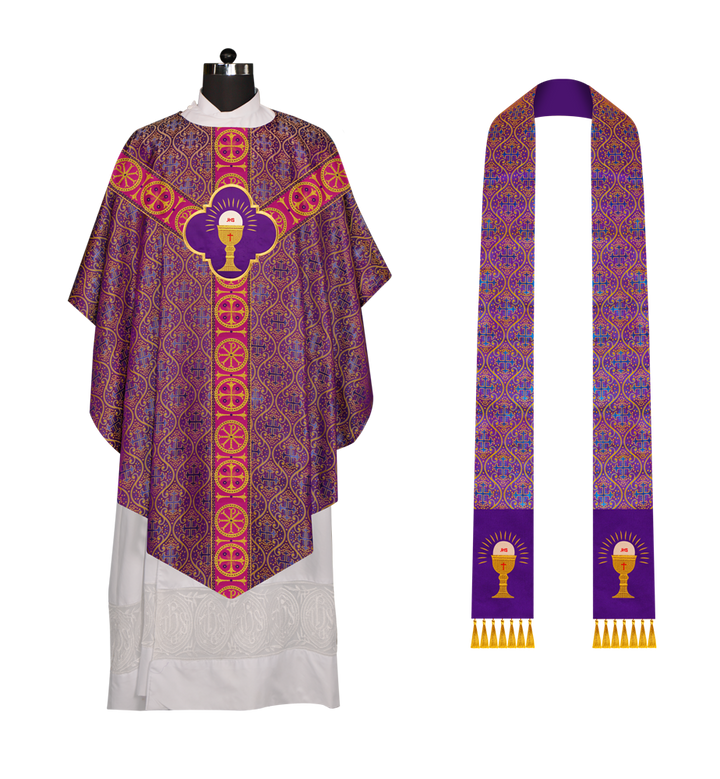 Exquisite Pugin chasuble with Orphrey