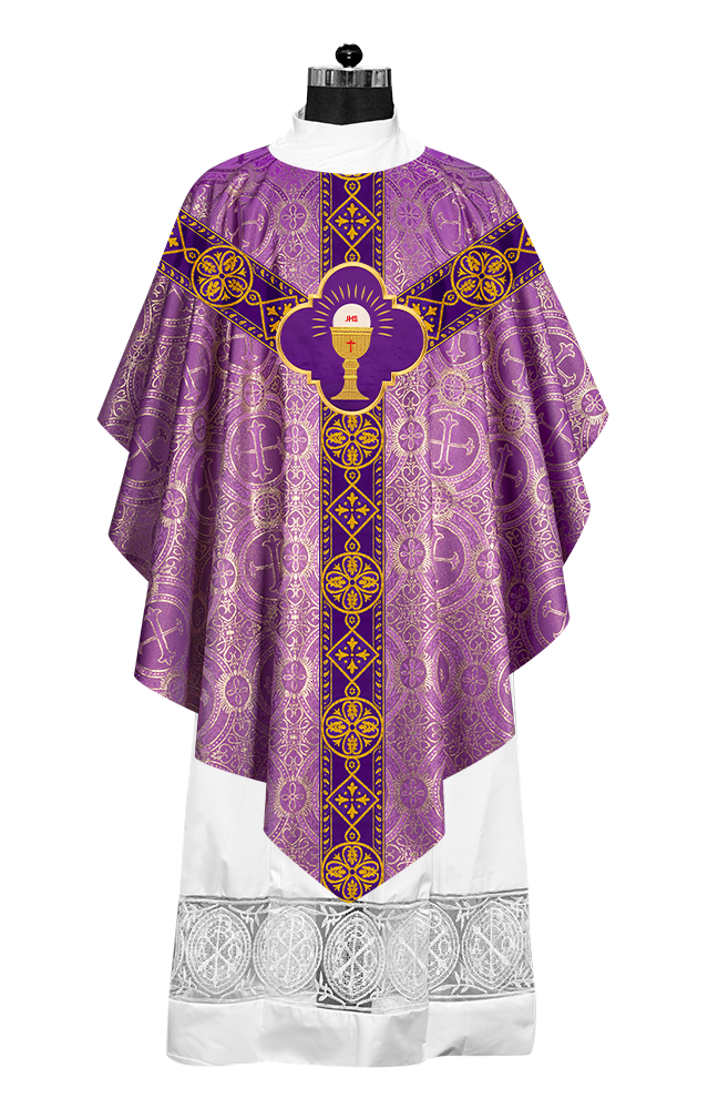 Ornate Liturgical Pugin Chasuble Vestment