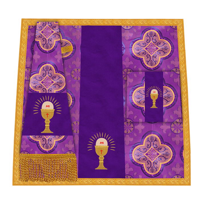 Liturgical Altar Mass Set with adorned motif