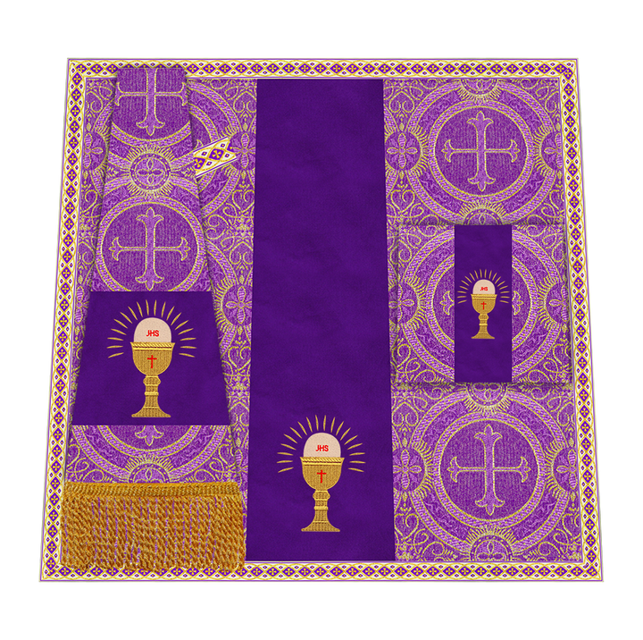 Conjunto de misa de altar con motivo 