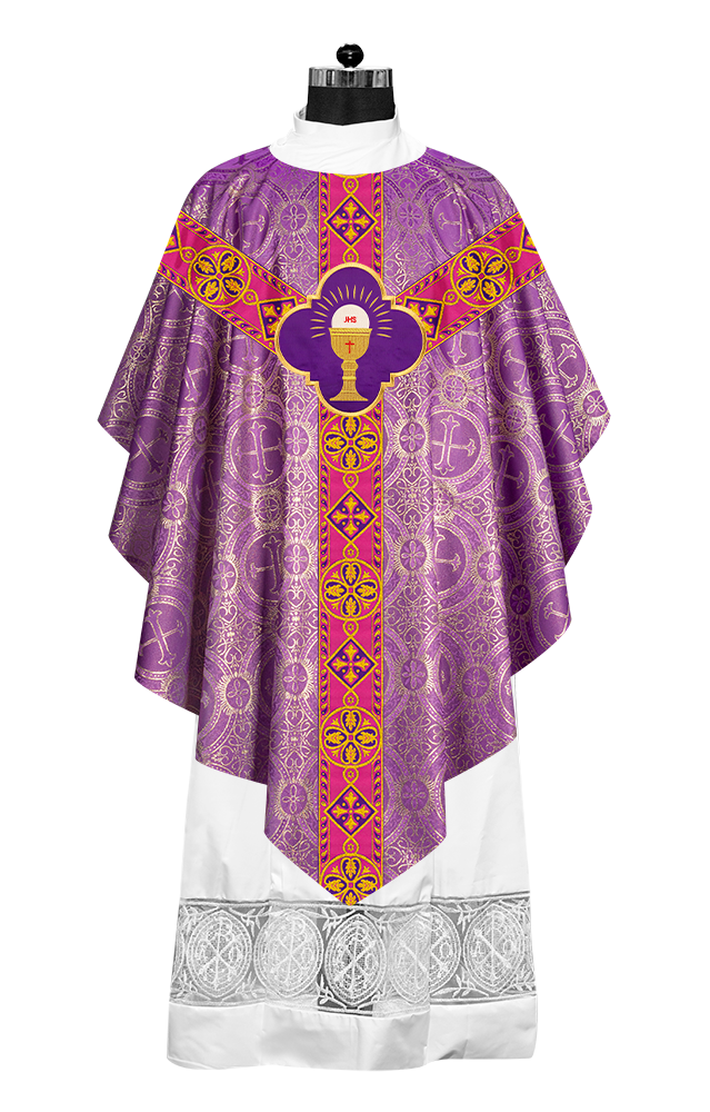 Ornate Liturgical Pugin Chasuble Vestment