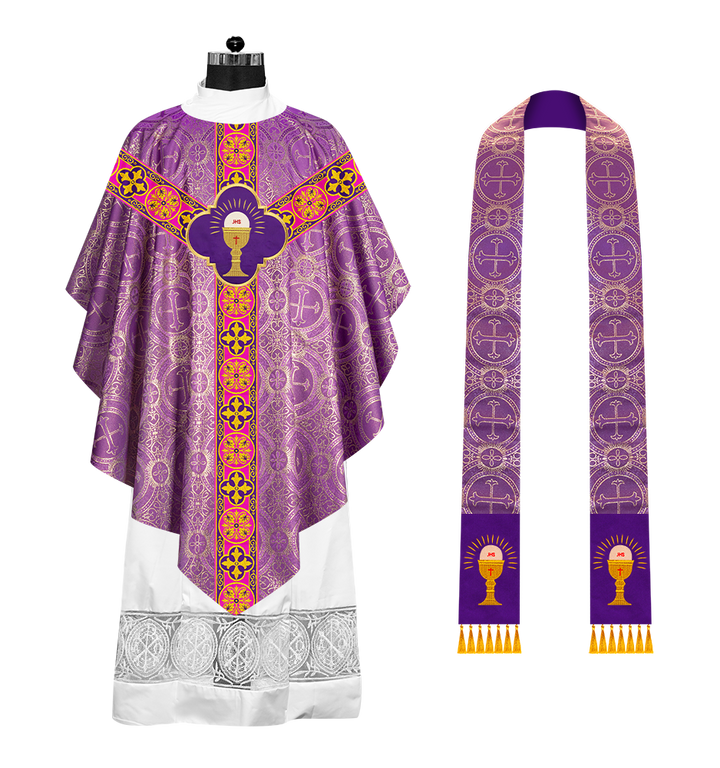 Traditional Liturgical Pugin Chasuble Vestments