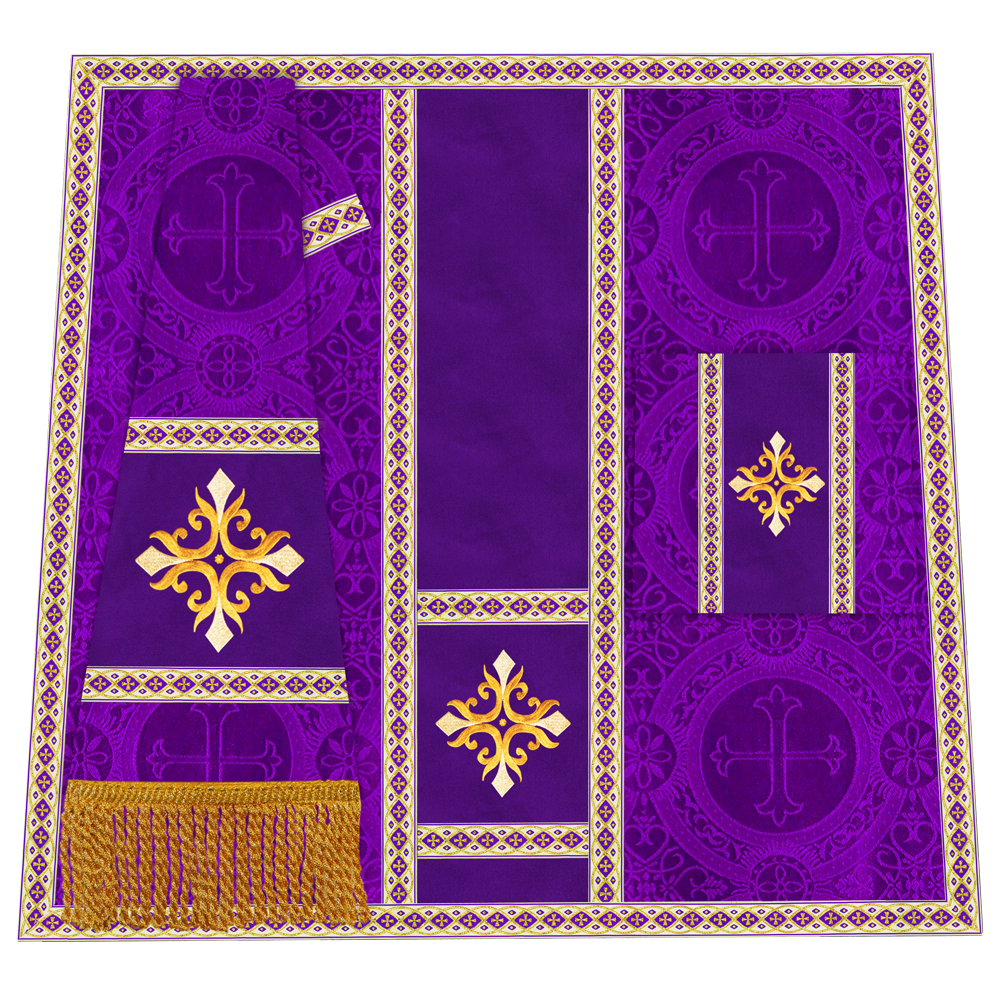 Liturgical Mass set with Cross