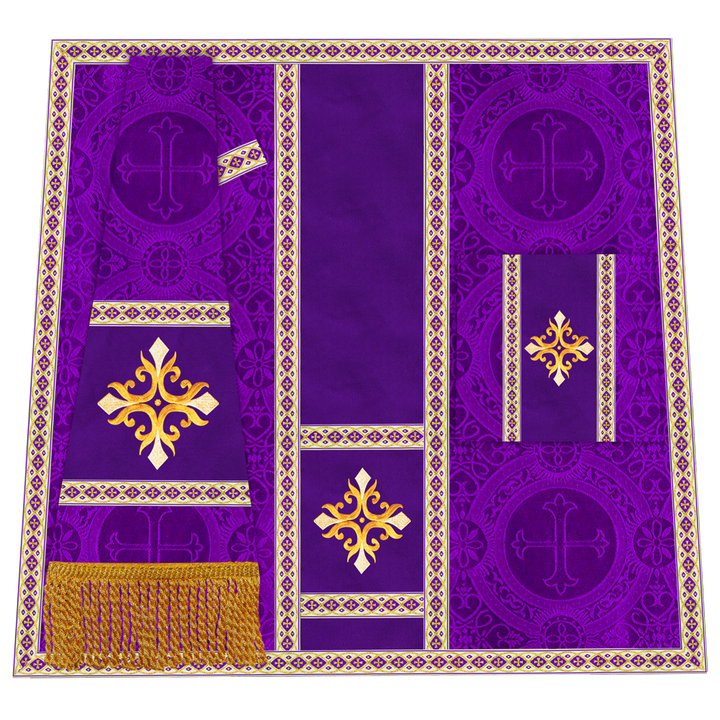 Liturgical Mass set with Cross