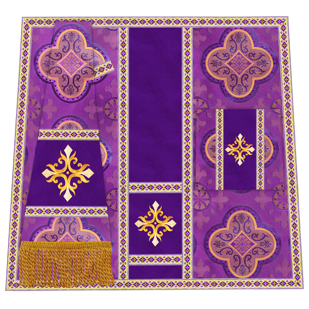 Liturgical Mass set with Cross