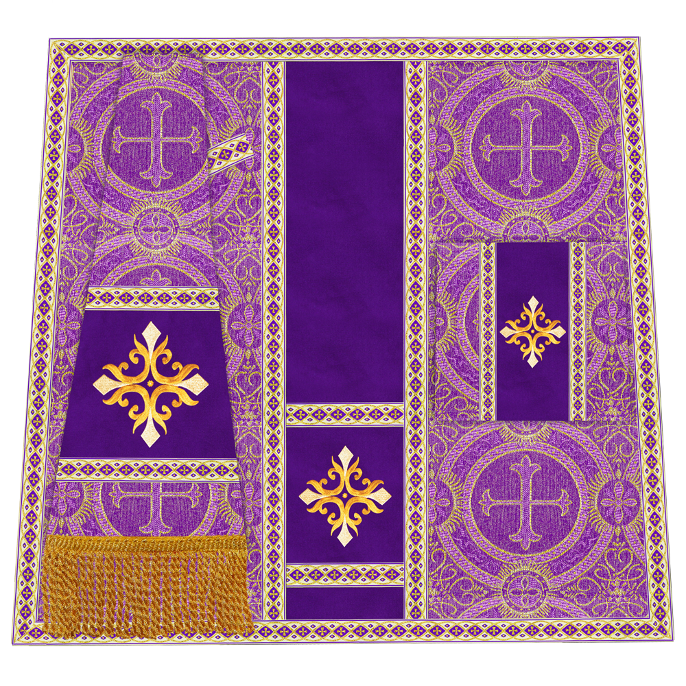 Liturgical Mass set with Cross