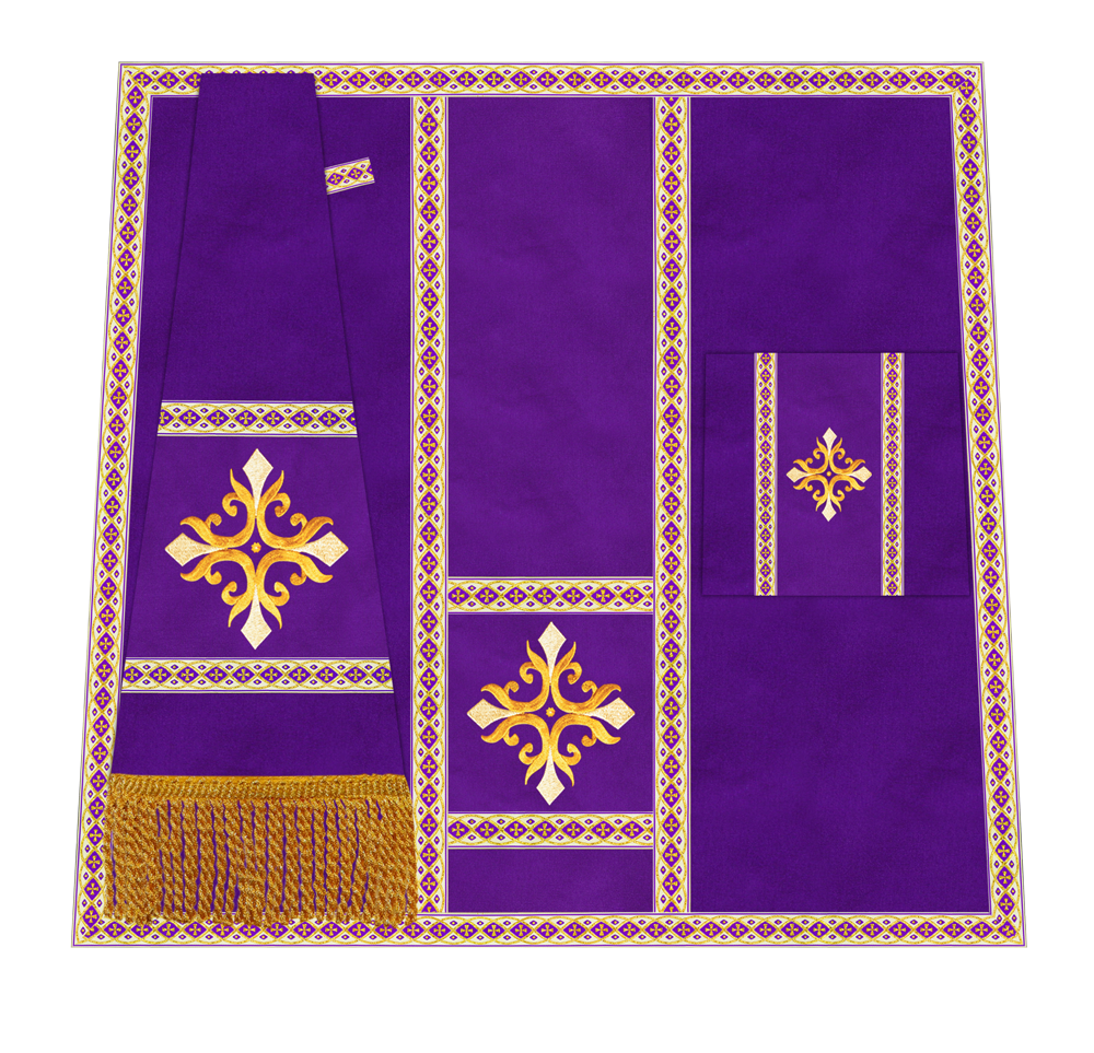 Liturgical Mass set with Cross