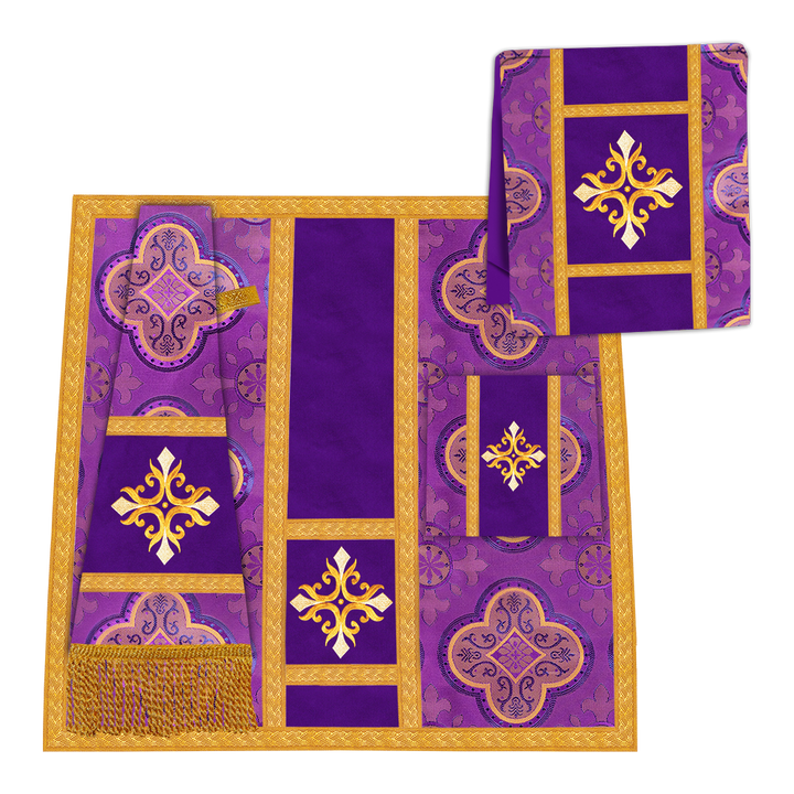 Gothic Cope with embroidered cross