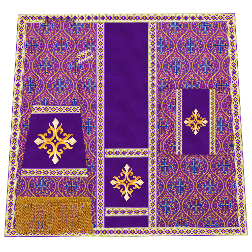 Liturgical Mass set with Cross