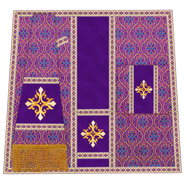 Liturgical Mass set with Cross