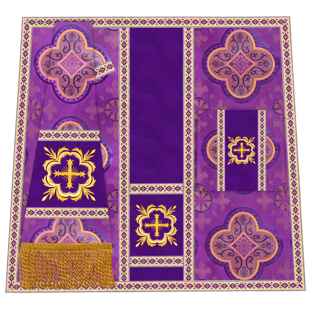 Liturgical Mass set with Cross