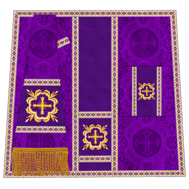 Liturgical Mass set with Cross