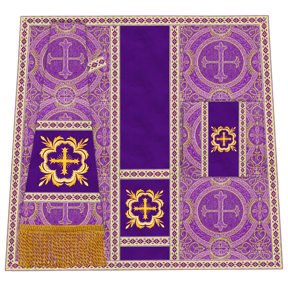 Liturgical Mass set with Cross