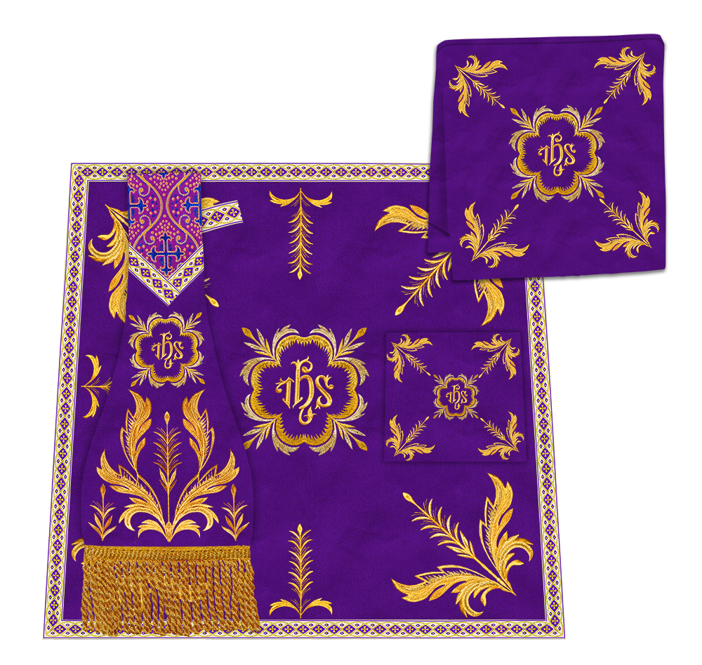 Borromean Chasuble Vestment With Liturgical Trims