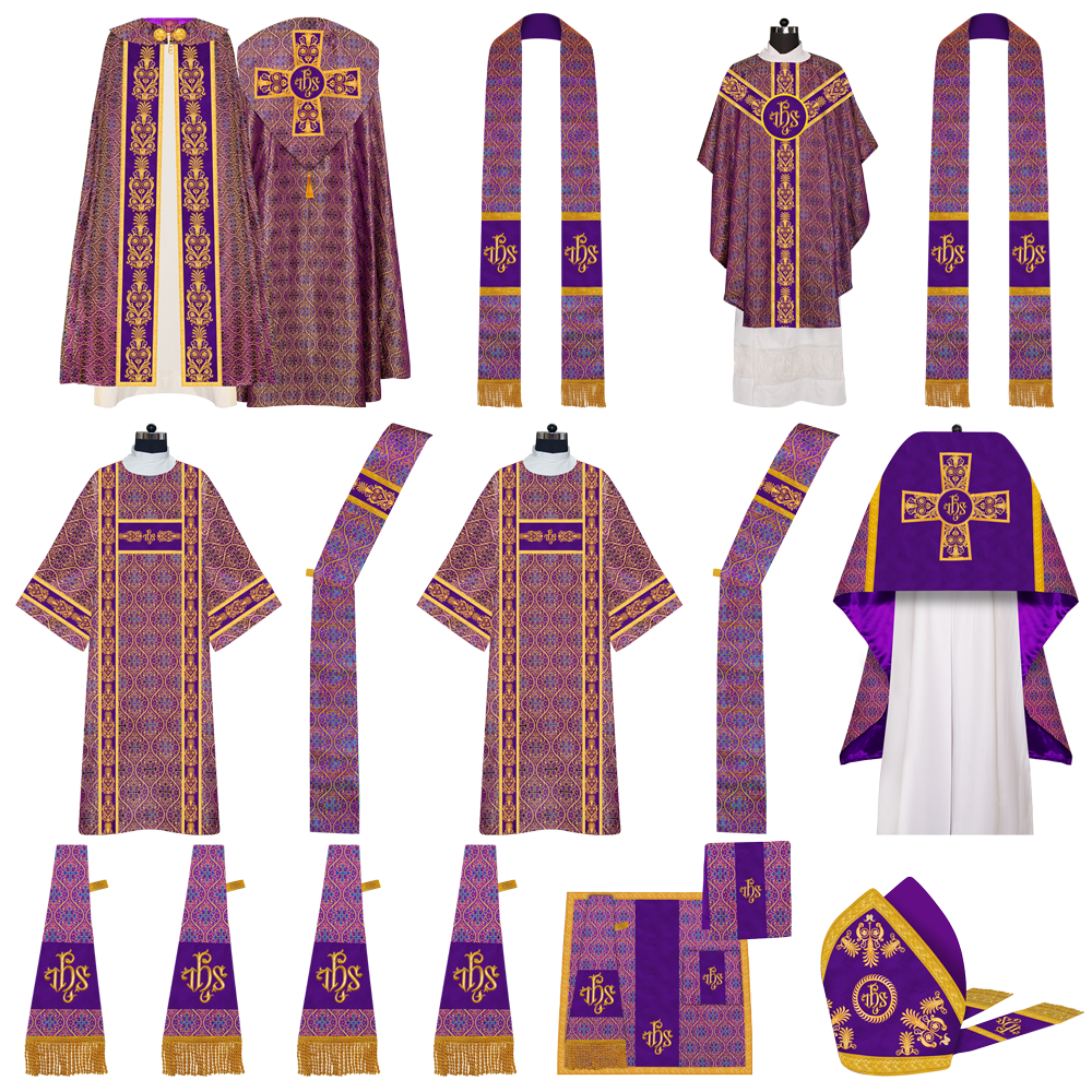 Gothic Style Highline Mass Set Vestments