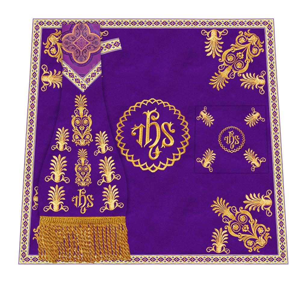 Embroidered Motif and Trims Mass set