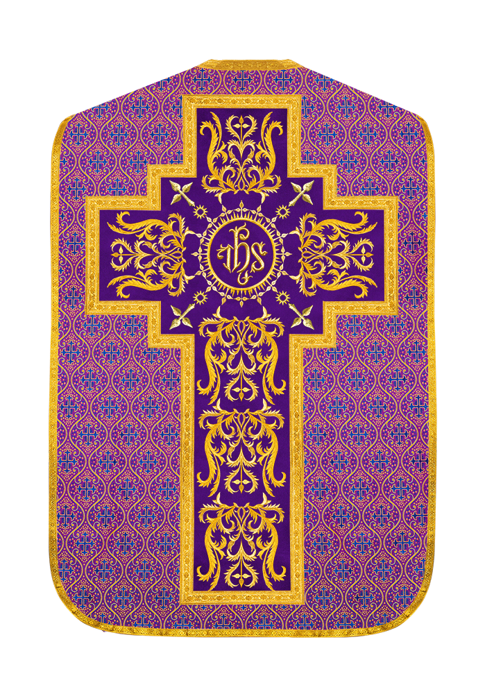 Roman Chasuble with matching stole