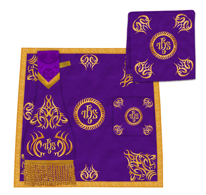 Fiddleback vestment with stole