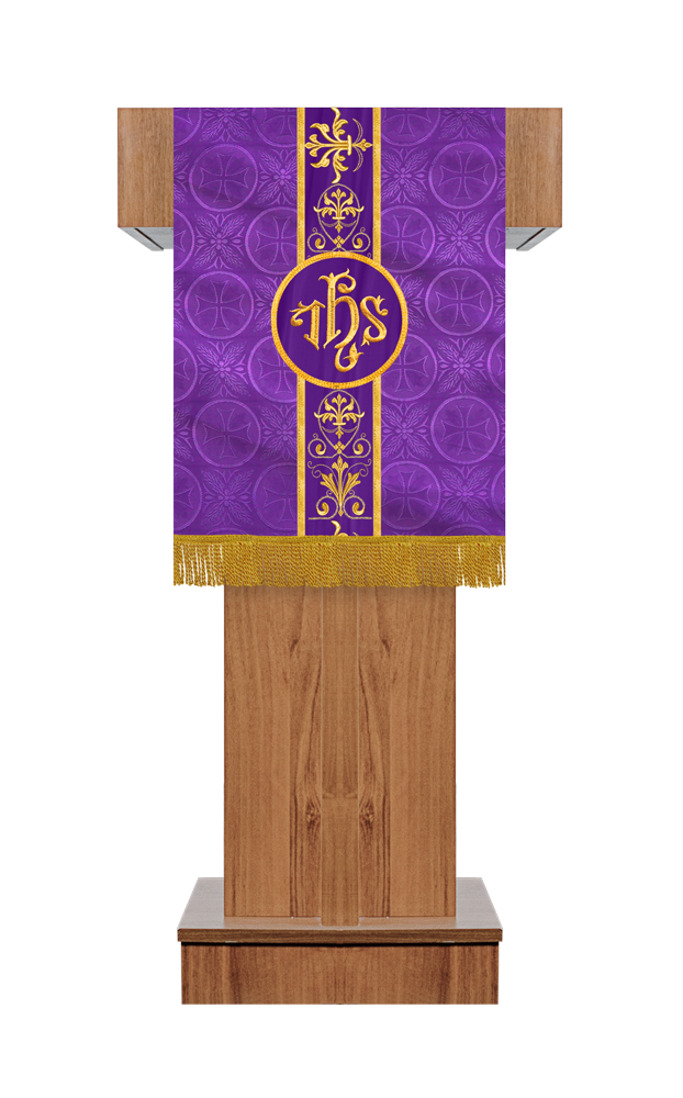 Exquisite Altar Cloth with Intricate Embroidery