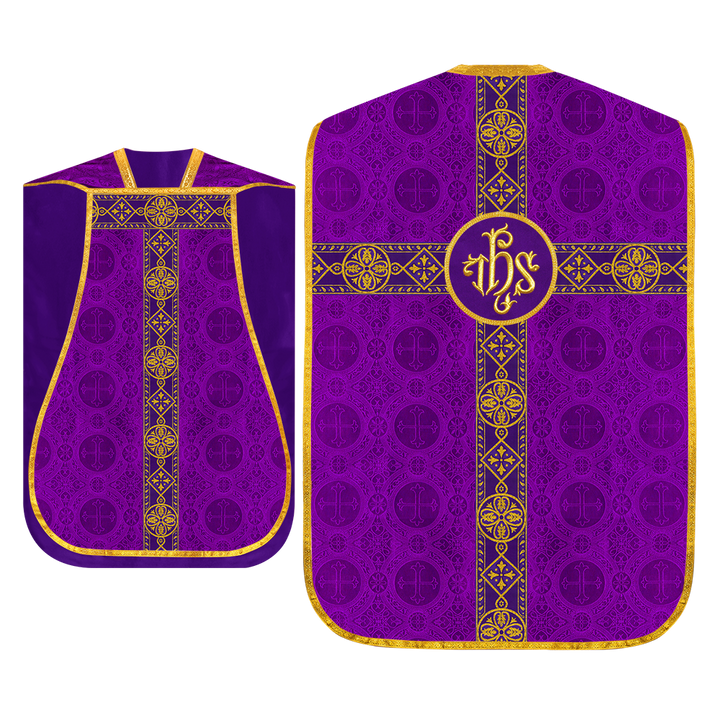 Embroidered Roman Chasuble Vestment