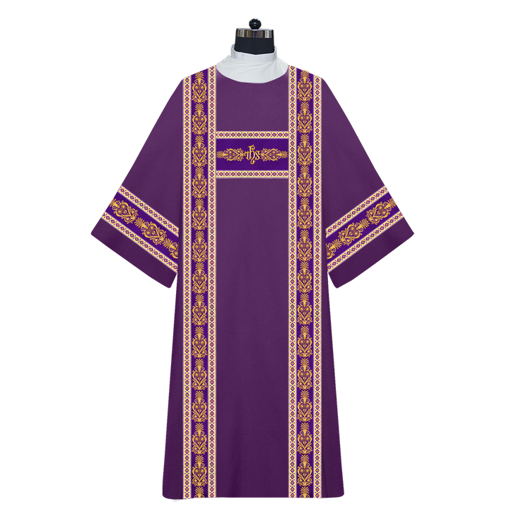 Dalmatics Vestments With Embroidered motifs