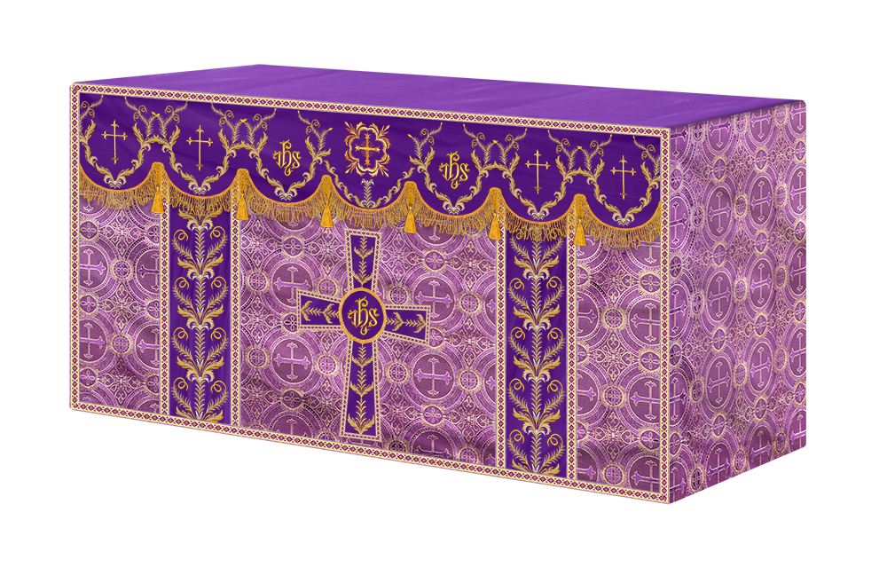Church Altar Parament with Trims