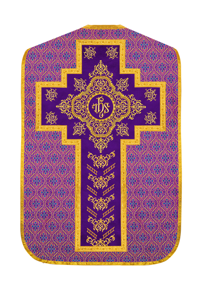 Fiddleback Vestment with Adorned Orphrey