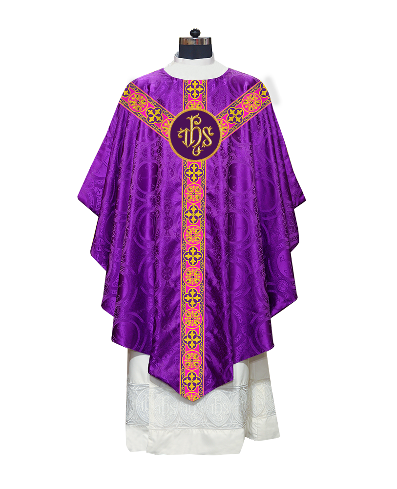 Pugin Style Chasuble Designed with Different Orphrey