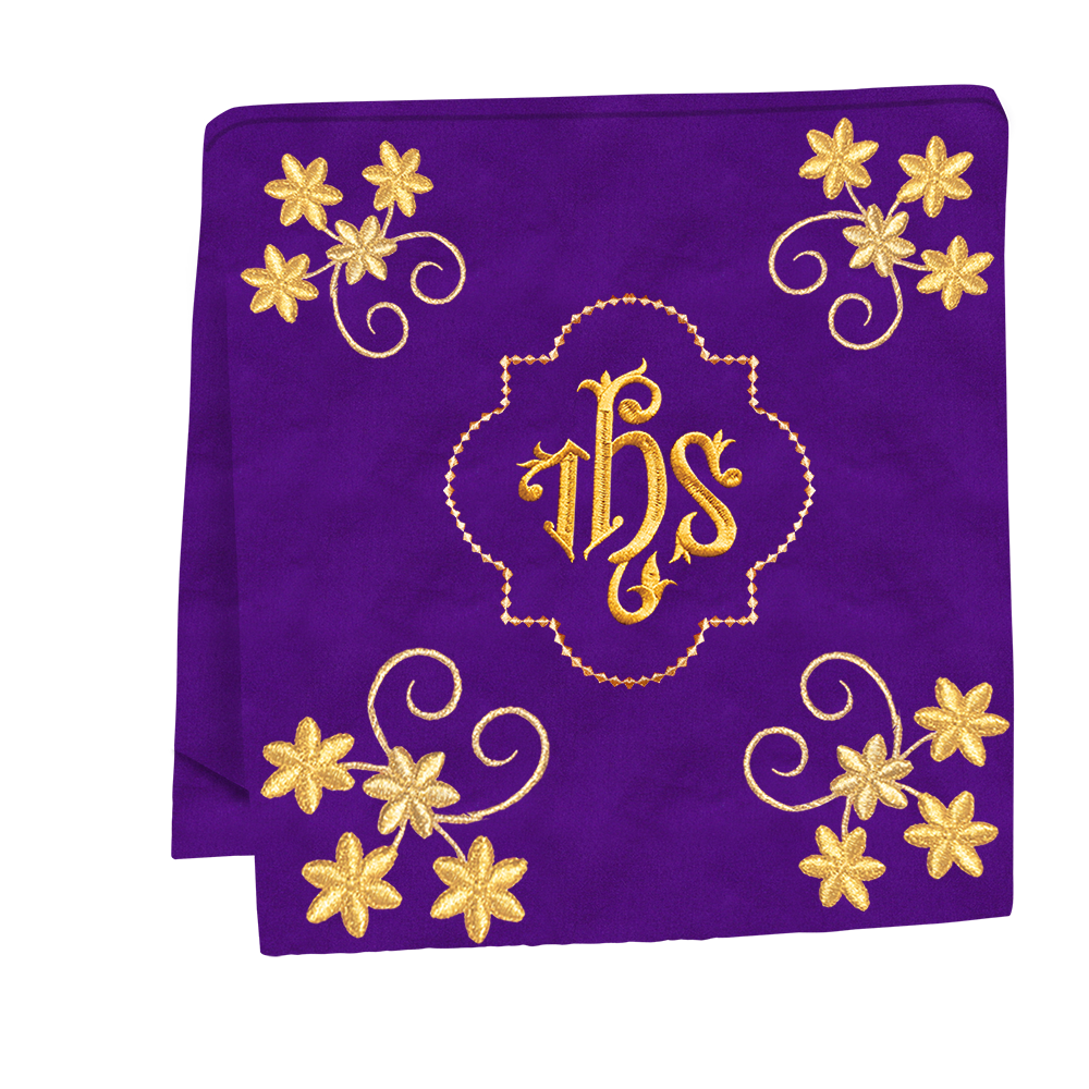 Catholic Altar Mass Set with Embroidered Motif