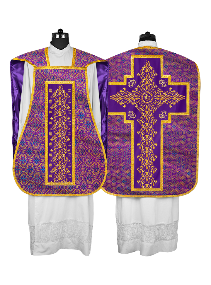 Fiddleback vestment with stole