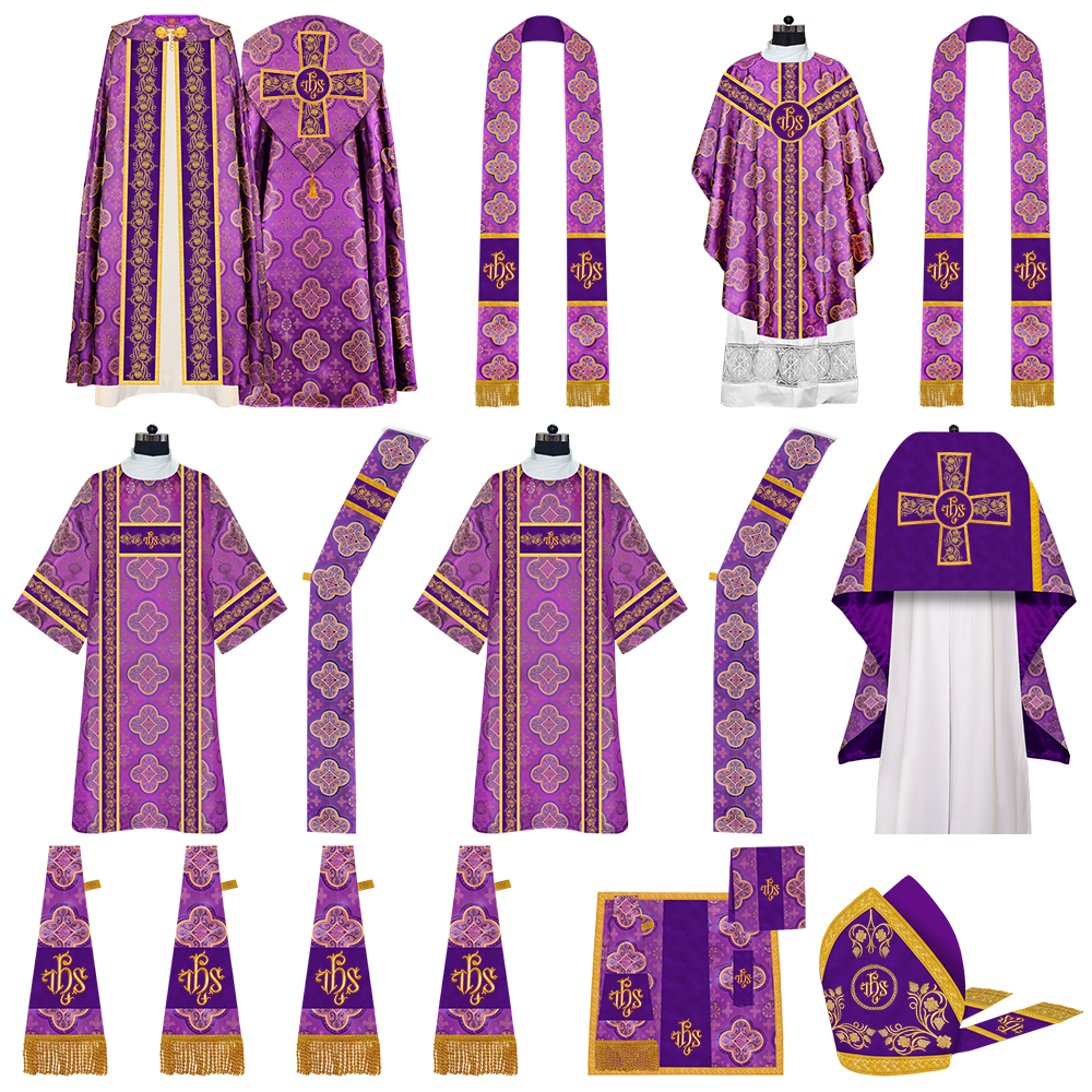 Gothic Highline Mass Set with Grapes Design