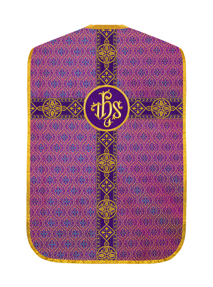 Embroidered Roman Chasuble Vestment