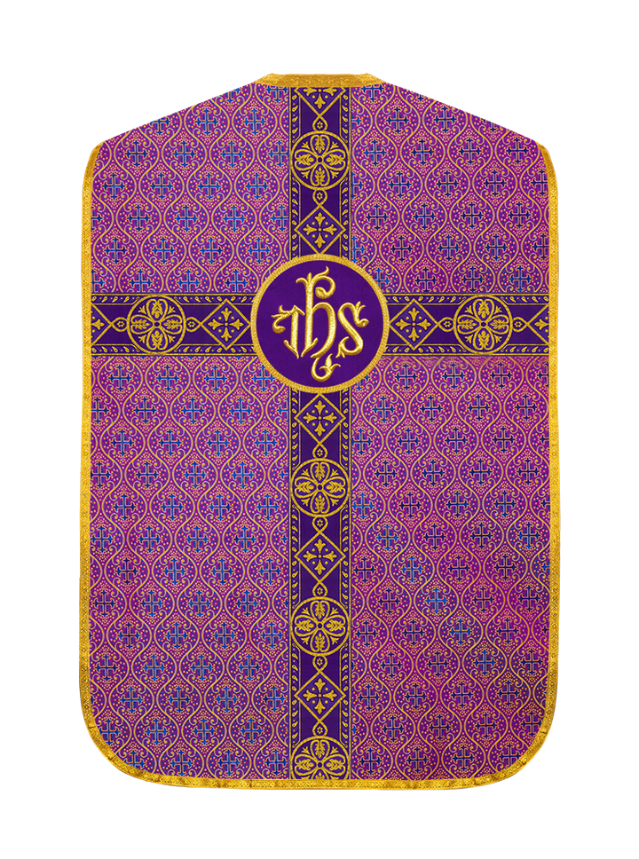 Embroidered Roman Chasuble Vestment