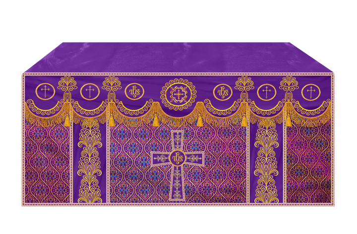 Altar Parament with Motif and Trims