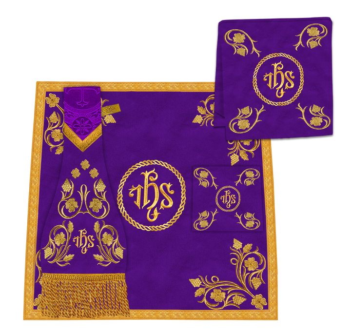 Gothic Chasuble with Grapes Embroidery