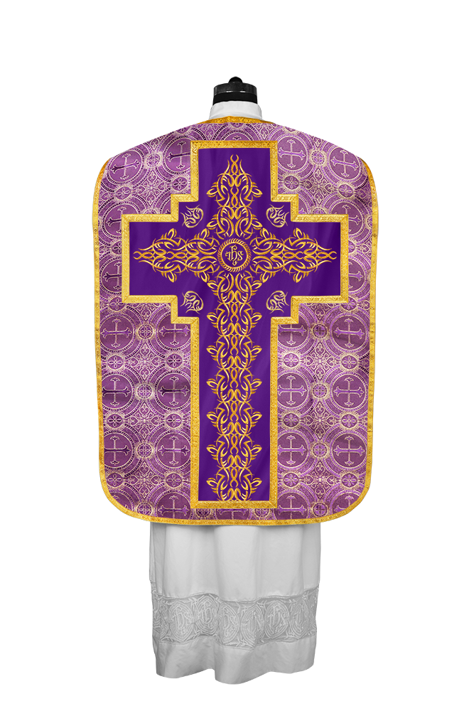 Fiddleback vestment with stole