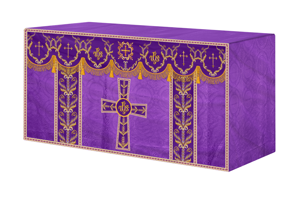 Church Altar Parament with Trims