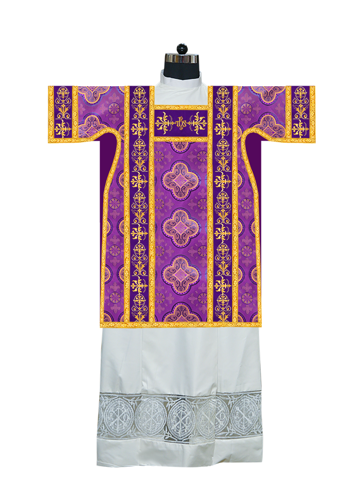 Tunicle Vestment with Adorned Orphrey